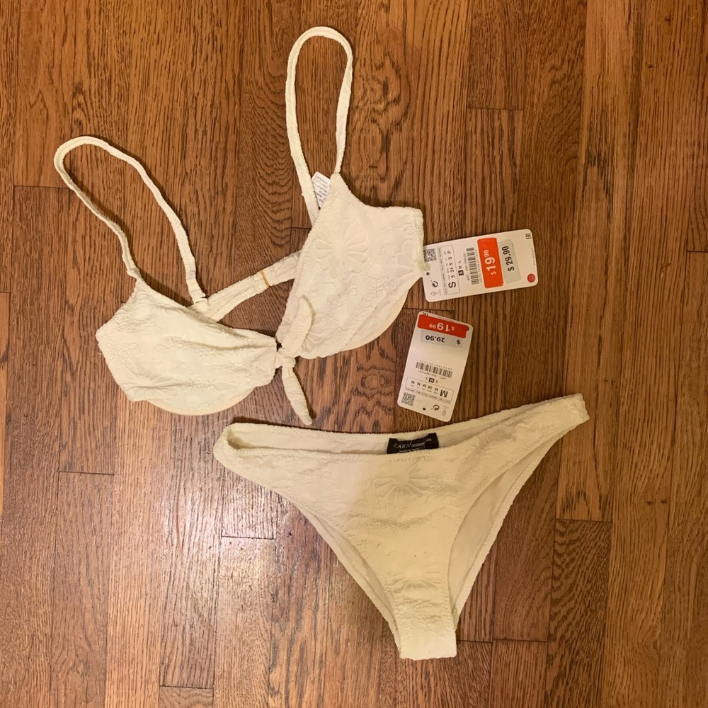 Zara bikini Small Top, Medium bottom